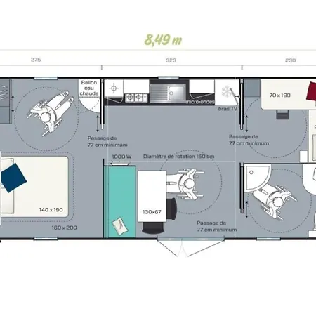 Parque de Campismo Le Beaulieu 4*